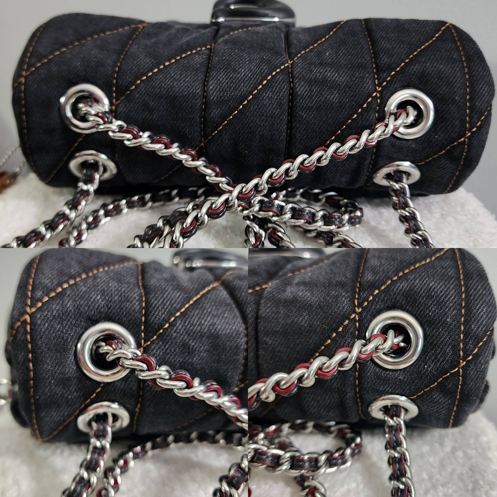 Coach Denim Tabby 2 Way Bag - Picture 4 of 16